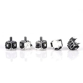 ☆新品4個☆　PS　ワイヤレスコントローラー用スティックモジュール Amazon.co.jp: 【純正品】スティックモジュール(DualSense Edge