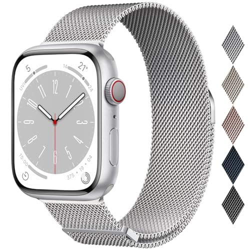 Correa de metal con cierre magnético para iWatch de 49mm resistente