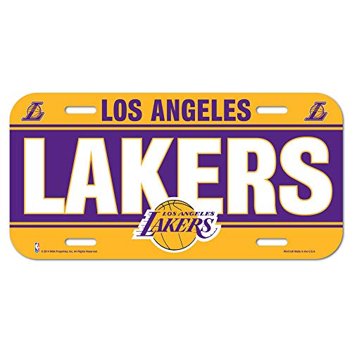 WinCraft NBA Los Angeles Lakers License Plate