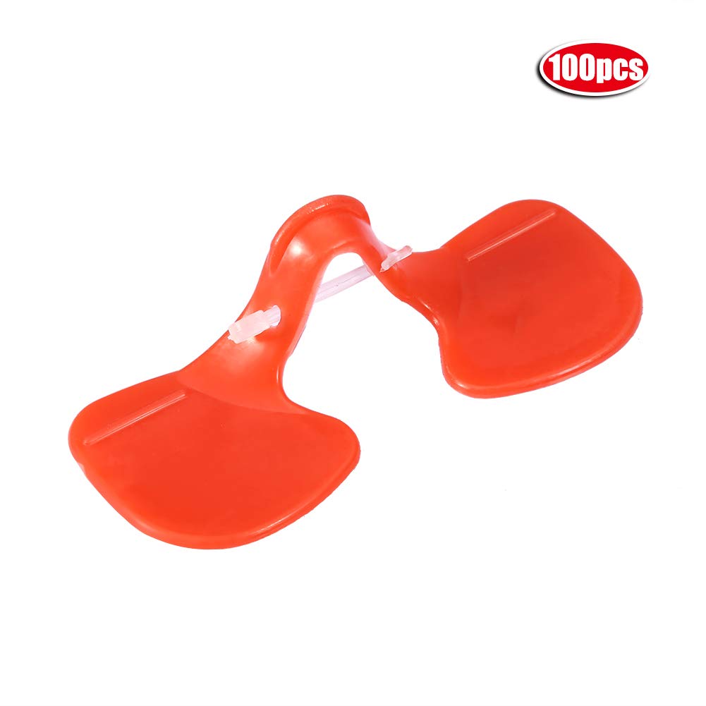 100 pièces Yeux de Poulet Peeper Lunettes Lunettes Protecteur Poule picorage prévention pour volaille