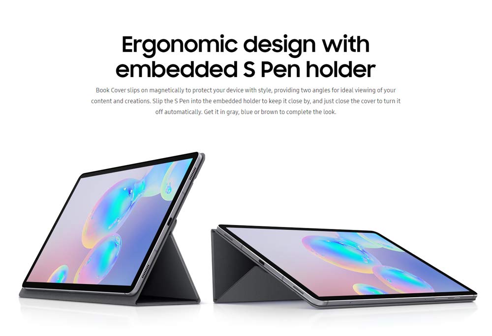 Image secondaire de Samsung, Book Cover pour Galaxy Tab S6, Marron