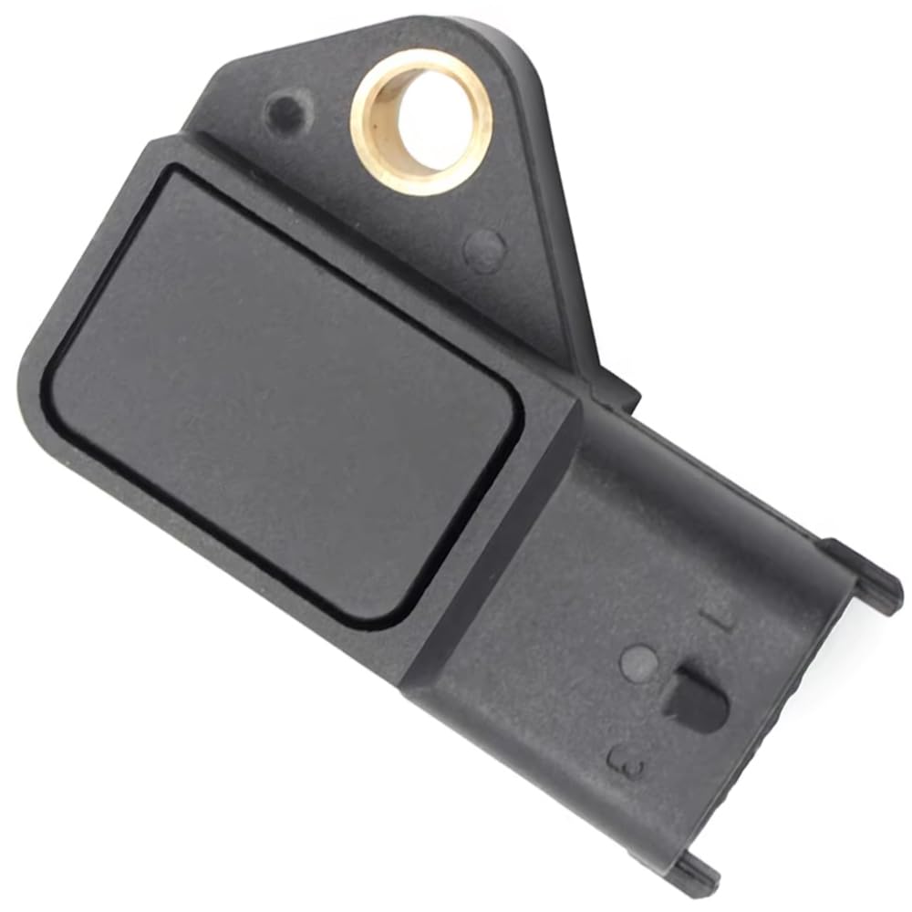 Sensor MAP 0281002487, Sensor de Presión de Admisión, Sensor de Presión del Colector de Aire 3 Pines, Compatible con Opel Astra H A04 1.7 CDTI y Astra G CC T98 Diesel 2004-2009/12,97287868