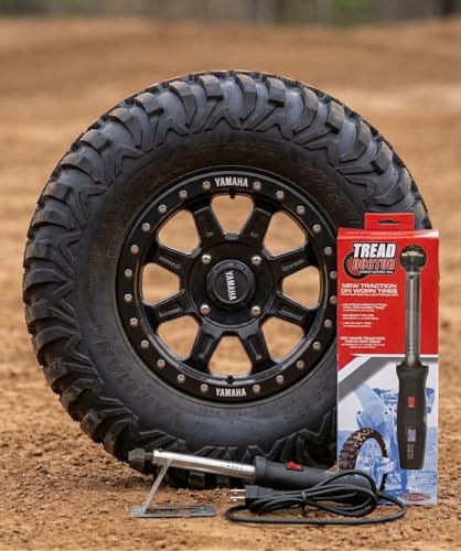 Image of Hardline Products USA Tread Doctor Tire Groover - Heated Knobby Cutting Tool for Motocross, Dirt Bike, ATV & UTV Tires - Restores Traction & Extends Tire Life - 110V -TD-1