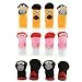Pecute® Pet Socks Doggie Dog Cat Puppy Colorful Anti Slip Pet Product Supply Clothes S Quantity: 1 Set