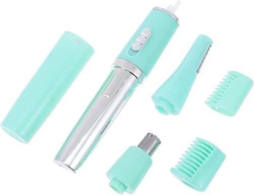 Eyebrow Hair Trimmer Low Noise Removal Machine Detachable Head Washable