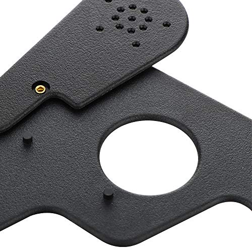 2 Pack Ophthalmic Eye Occluder For Ophthalmologists, Optometrists And Orthoptists Eye Exam Tool (Black) #TOP3