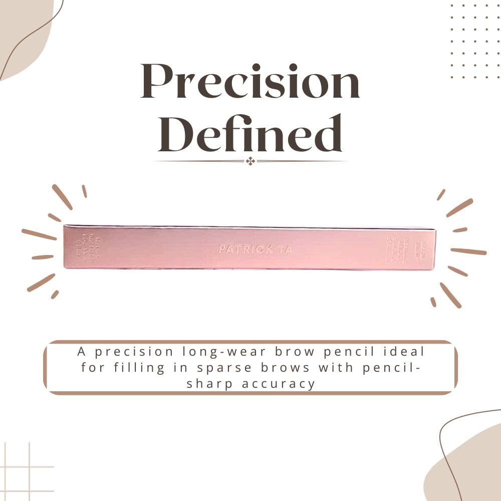 PATRICK TA Major Brow Defining Pencil Light Brown