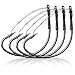 10/30PCS Weedless Hooks,Wide Gap Wacky Worm Hook,Wacky Weedless Style Rig Hook