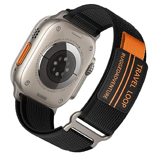 Image of Printme Designer Sports Trail Loop Band Compatible with Apple Watch 49 mm, 45 mm, 44 mm, 42 mm, Adjustable Strap Compatible for iWatch Series Ultra, SE, SE 2, Series 3,4,5,6,7,8