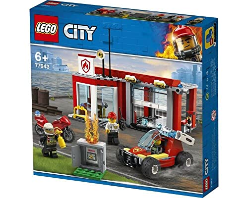 LEGO City 77943 Fire Station Starter Set UK Exclusive With 3 Minifigures 239 Pieces Age 9+