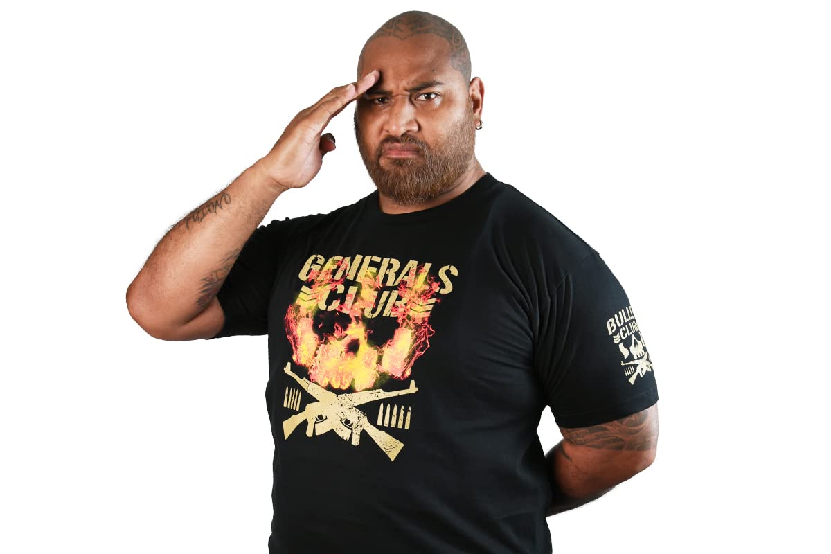 Amazon.co.jp: 新日本プロレスリング Tシャツ バッドラック ファレ