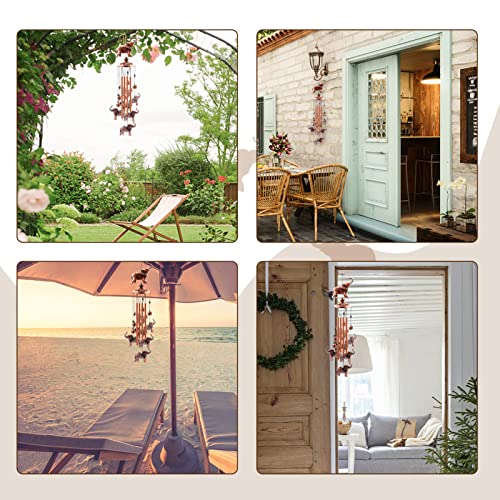 Wind Chimes Outdoor Clearance, Ukulork Elephants Aluminum Tube Windchime With S Hook,Patio Garden Decor, Housewarming Gift. #TOP5