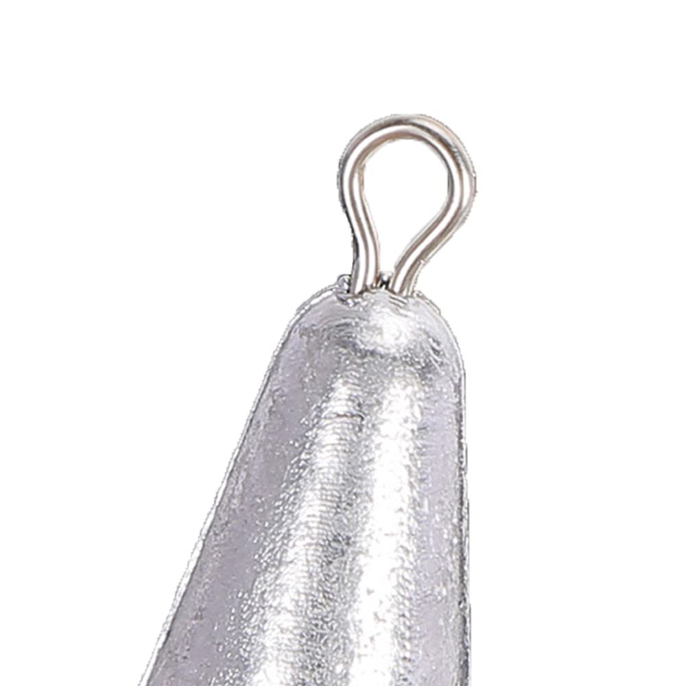 8 Pz Pesca Sinkers Peso Ferro Pesce Casting Tool Set Lacrima Goccia Stile Sinkers Pescatore Affrontare Accessorio