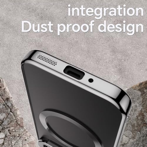 ESONG Magnetic Clear for Google Pixel 9 Pro XL Silicone Protection Case with MagSafe, Wireless Charging - Image 4