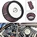 XMMT Red Sucker High Flow Stage 1 Air Cleaner Filter Intake Element For Harley Big Twin Cam Touring 1999-2007, Softail 2000-2015 (except 2008-2016 Touring/Trike)