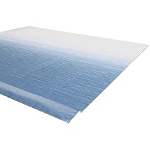 ALEKO RV Awning Fabric Replacement| 15 ft W x 8 ft L Vinyl Awning| UV Protection, Resistant Cover, Sun Shade, RV Awning Replacement| Camper Accessories for Travel Trailer| Blue Fade