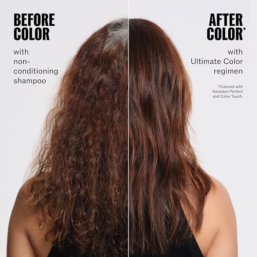 Image of Wella Professionals Ultimate Color Shine Spray | Lasting Smoothness | Shine | For All Color-Treated Hair | 3.2 Fl Oz | 95ml