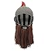 YEKEYI Wig Beard Hats Handmade Knit Warm Winter Caps Ski Funny Mask Beanie for Men Women YEKEYI Red