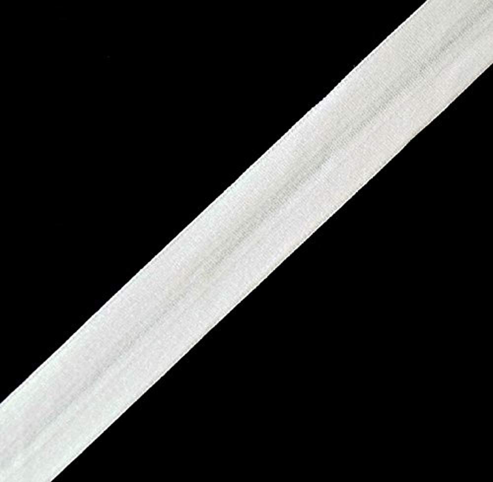 Élastique en tricot plat off blanc 25 mm idéal pour la couture de lingerie extensible durable