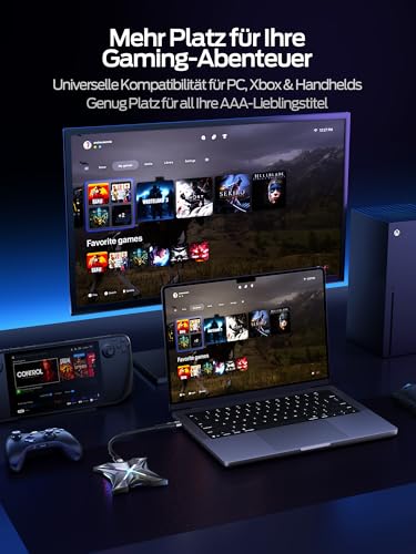 SSD Externe 1 To Solution pour Étendre l'Espace de Stockage de votre Console PS5 et PC - 4