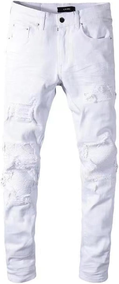 mame マメ デニム ダメージ クラッシュ ホワイト セール】※※【 選べる4サイズ 】ヴィンテージプリントダメージホワイト