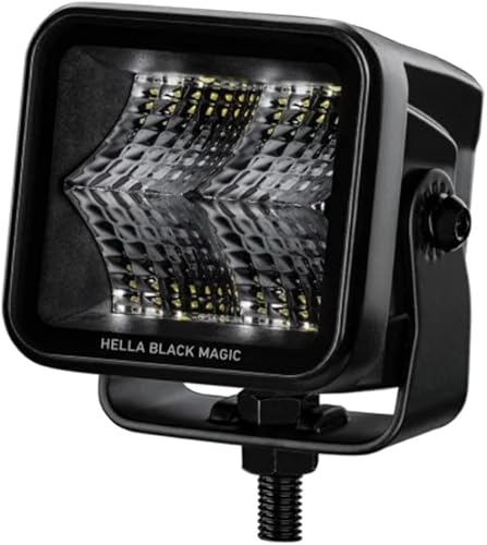 Miniatura 9 de Hella Black Magic - Kit de cubo de la serie LED de 2.7 pulgadas, luz LED para alimentos con arnés de cableado, luz todoterreno de alto rendimiento