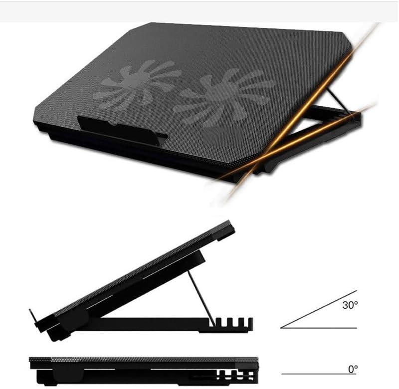 Foldable Height Adjustable Silent Laptop Cooling Stand