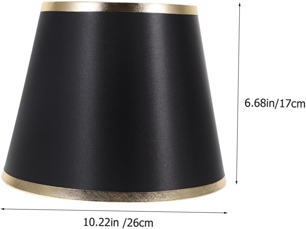 Small Lampshade Base for Table and Wall Lamps and Replacement Light Cover Simple and Elegant Design for Decor