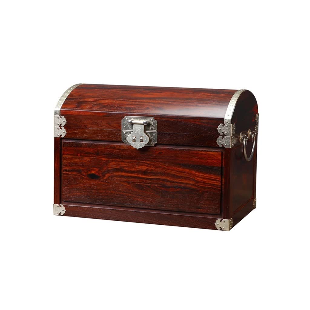 ANVLOJRIH Jewelery Box Jewelry Box Chinese Retro Storage Box Ring Earring Necklace Bracelet Watch Small Jewelry Storage Box Jewelry Box Jewlery Box(A)