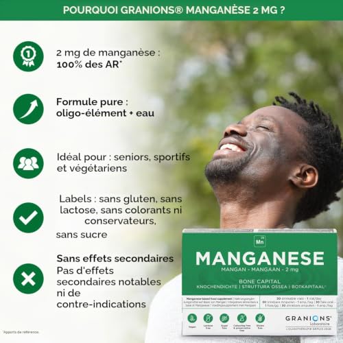 Granions Manganèse 2mg 30 Ampoules - vue 5