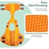 KONVINIT Schwimmweste Hund,Hundeschwimmweste,Schwimmwesten für Hunde -Dog Life Jacket für Kleine Mittel Große Hunde zum Bootfahren,Schwimmen,Surfen,Größenverstellbar mit Griff und Reflektoren