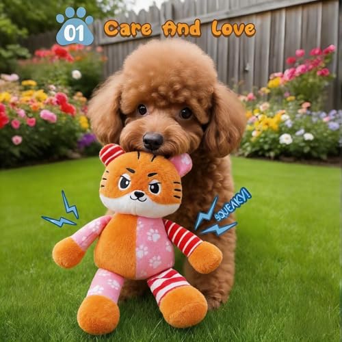 Swooflia 2 Packs de Juguetes Sonoros para Perros miniatura 3