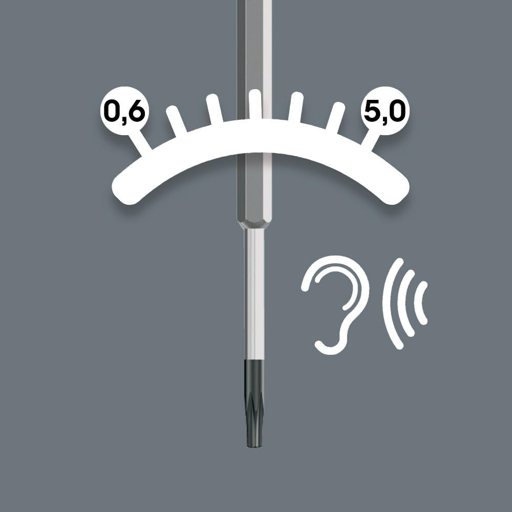 Wera 05028041001 300 IP TORX PLUS® Torque-indicator, 7 IP x 0.9 Nm