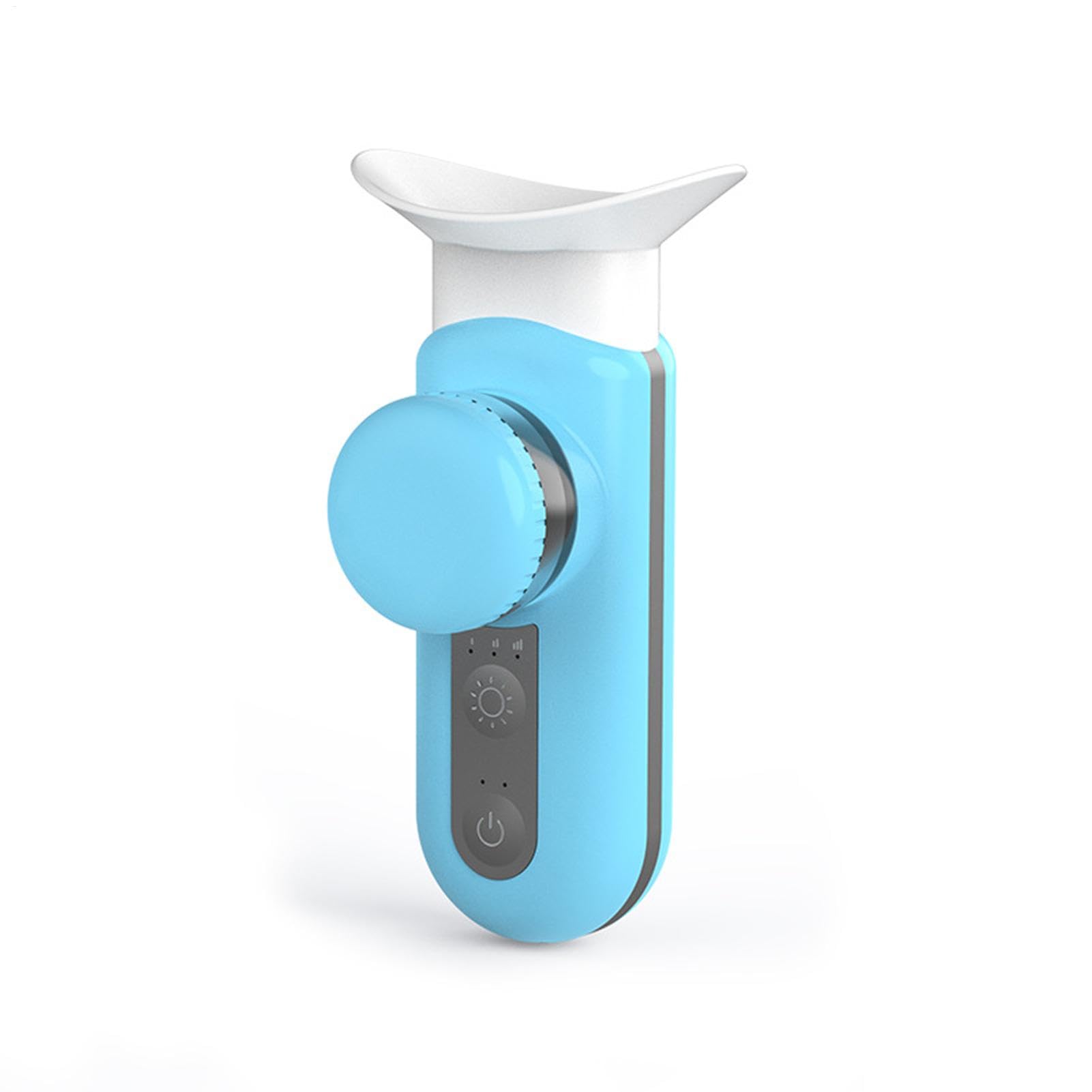 Nano vaporisateur chauffant pour les yeux | Vapeur oculaire pour les yeux secs | Hydratant et sucette pour les yeux portables | Vaporisateur portable nébuliseur avec modes de compression chaude et
