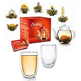 VERSCHENKEN: Ein ideales Geschenk für Frauen z.B. zum Geburtstag, Muttertag, Valentinstag, Weihnachten oder Ostern. In Gegensatz zu einem Blumenstrauß, erzeugt eine Teeblüte meist großes Staunen gepaart mit einer kindlichen Freude, sobald die TeeKugel sich in der Kanne öffnet.