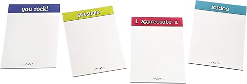 Miniatura 4 de Trainers Warehouse Bloc de notas adhesivas de agradecimiento (juego de 20 blocs) | Espacio para escribir tu nota personal de agradecimiento – Haz