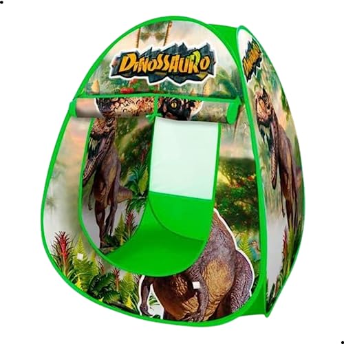 Barraca Infantil Dobravel Dinossauro T-REX + Bolinhas Coloridas