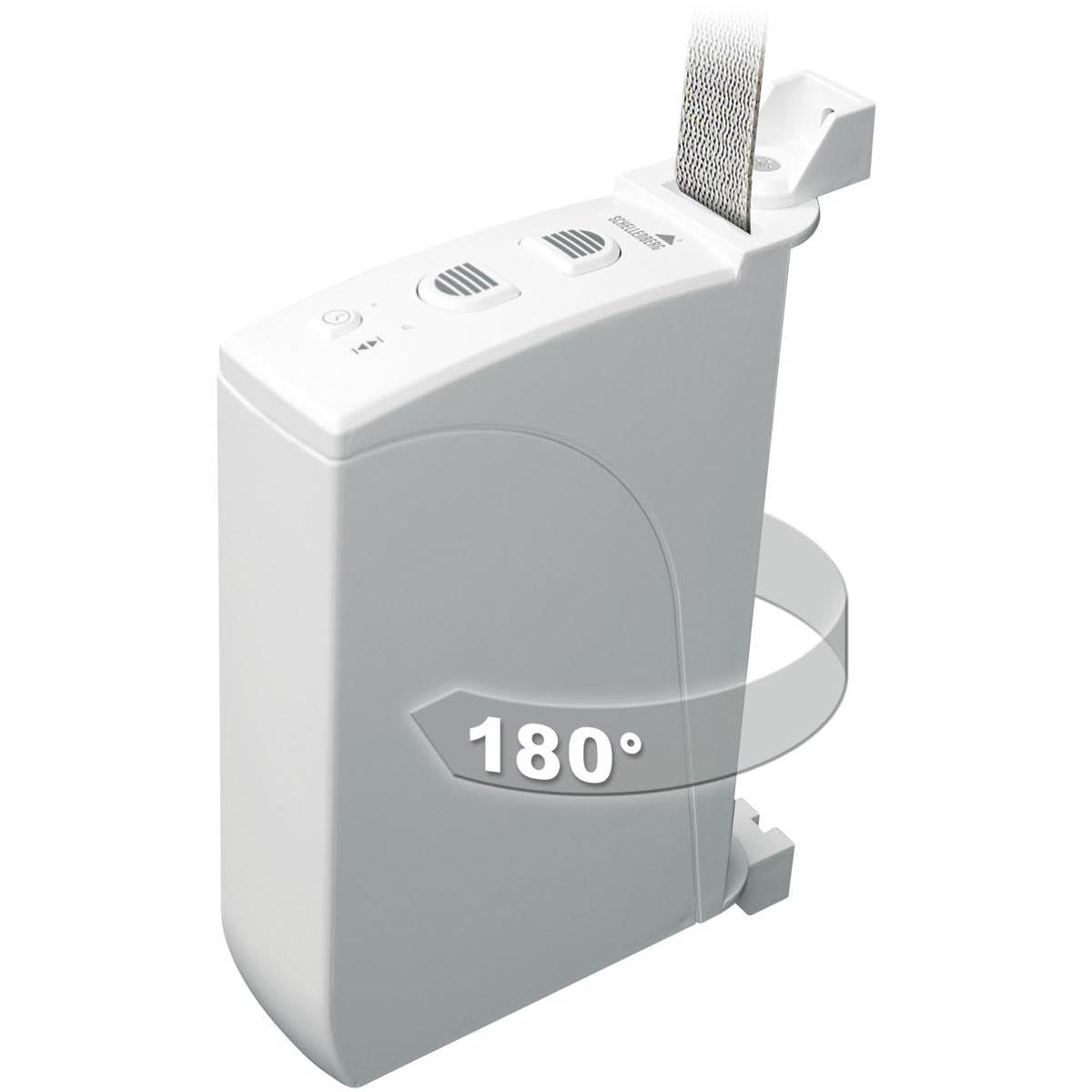 Schellenberg RolloDrive 35 Elektrischer Gurtwickler Aufputz, bis 4 m², 14-15 mm Gurtbreite, 12 kg Zugkraft, mit Zeitautomatik