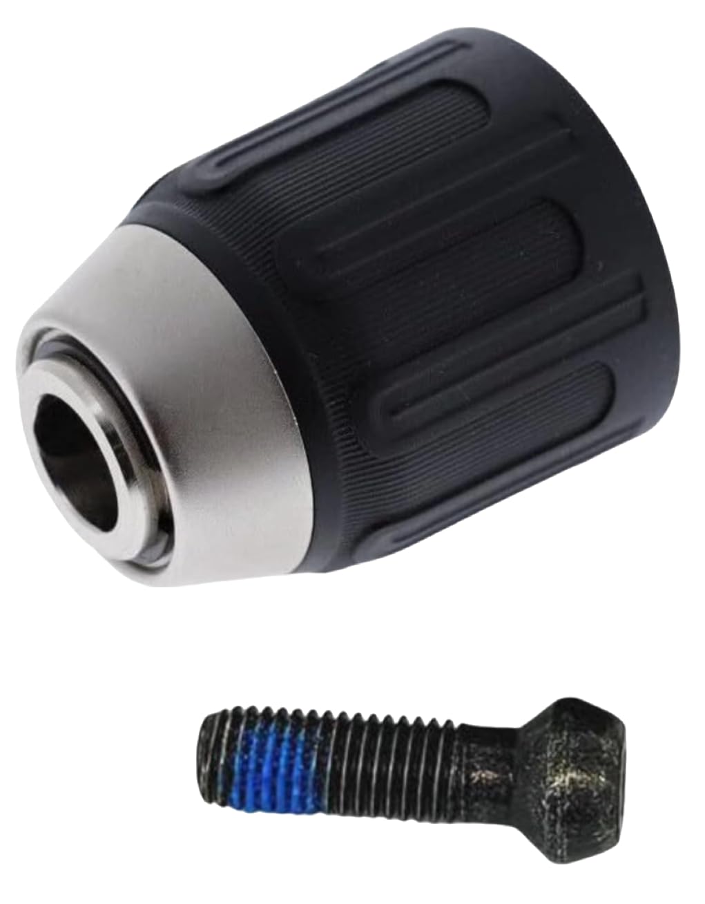 Nowy uchwyt wiertarski 330075-64 N472497 pasuje do DCD771 DCD777 DCD734 DCD776 DCD778 DW959 DCD771C2 DCD771C2 DCD777C2 DW959K śruba uchwytu czarne części montaż do D771C2 akcesoria zamienne