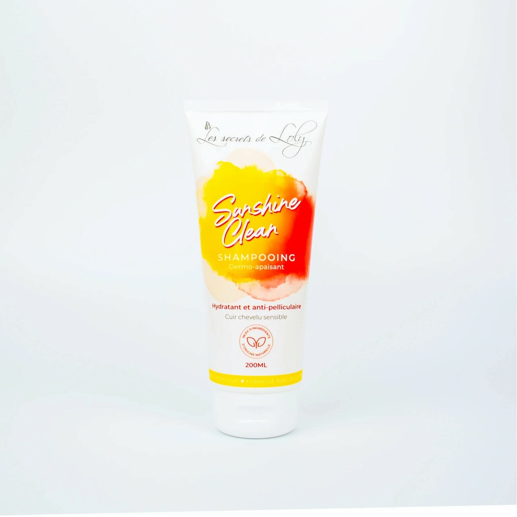 Shampoo for sensitive scalp Sunshine Clean Les Secrets de Loly 200ml, 200 ml (Pack of 1) - Image 4