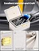 WHonor White Faraday Box, Keyless Entry Car Key Signal Blocker, Anti-Theft Signal Shielding Cages Safe Protector, RFID Blocking Card 2 Pack Included #4