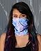 iHeartRaves Celestial Sea Shells Neck Gaiter Face Scarf Mask Bandana Gator