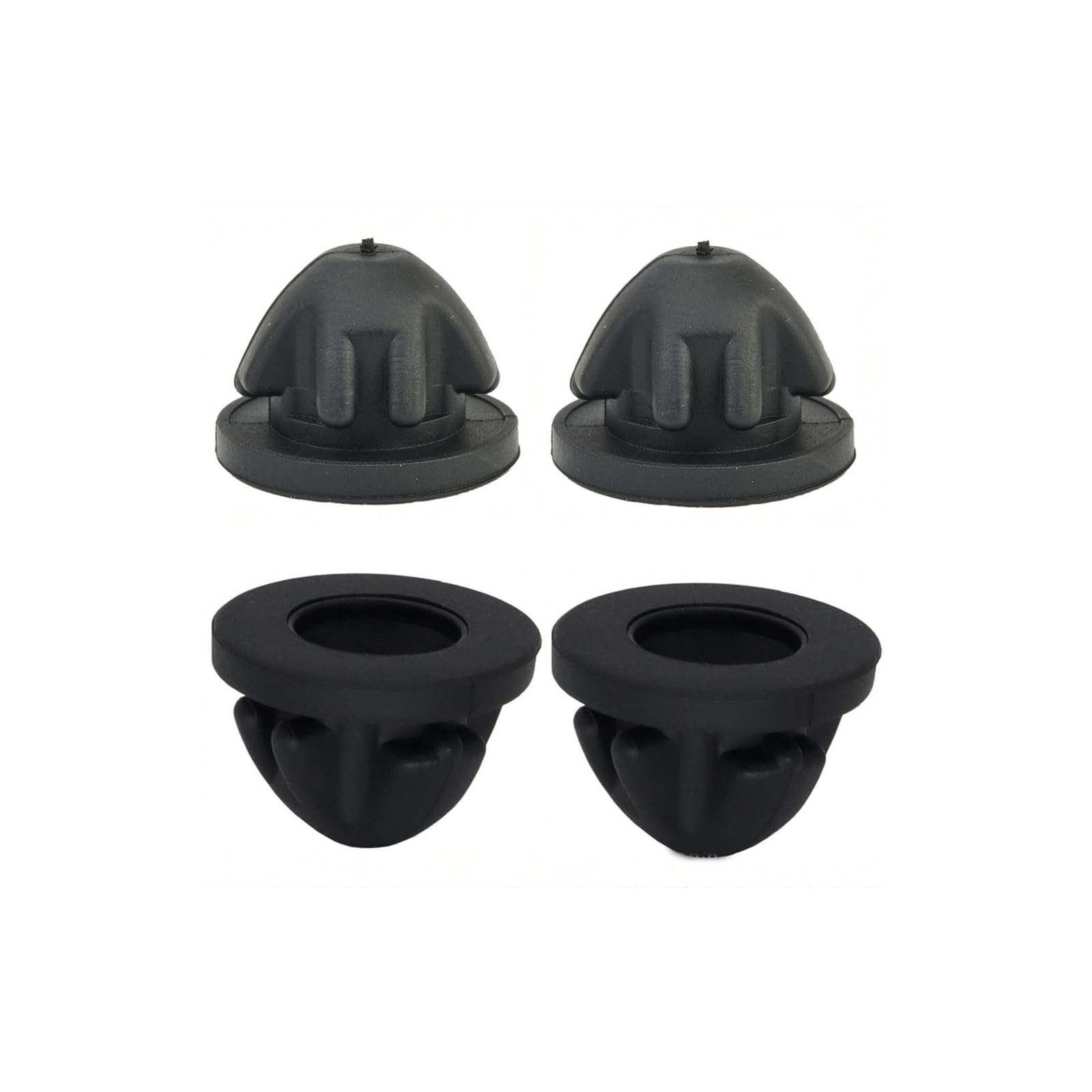 4 PCS Engine Cover Grommets 11127614138 Compatible with BMW Engine Cover Trim Rubber Mount Grommet Bush, Replacement Engine Bung Fastening Element Buffer, Engine Cover Trim Rubber Mount Grommet Bush