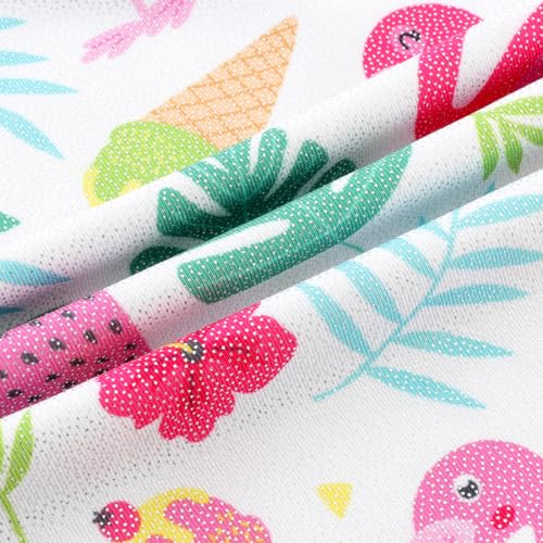 Image of HOZIY Gymnastics Leotards for Girls Unicorn Aurora Rainbow Mermaid Dinosaur Cupcake Sparkle Biketard Toddlers Kids Children