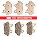 Front Rear Brake Pads Sintered for Harley Davidson Electra Glide Street Glide Road Glide Road King Heritage Softail Dyna Night Train Fat Boy