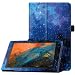 Famavala Folio Case Cover Compatible with 7" Amazon Kindle Fire 7 Tablet (9th Generation, 2019 Release) (Blugaxy)