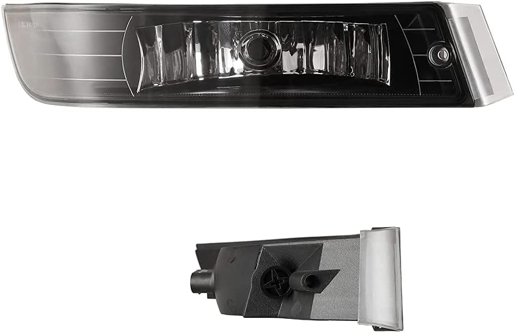 WolfX Fog Lights for 2000 2001 2002 2003 2004 2005 Chevrolet Impala Driving Fog Lamps Assembly with 893 12V37.5W Bulbs (Clear Lens)
