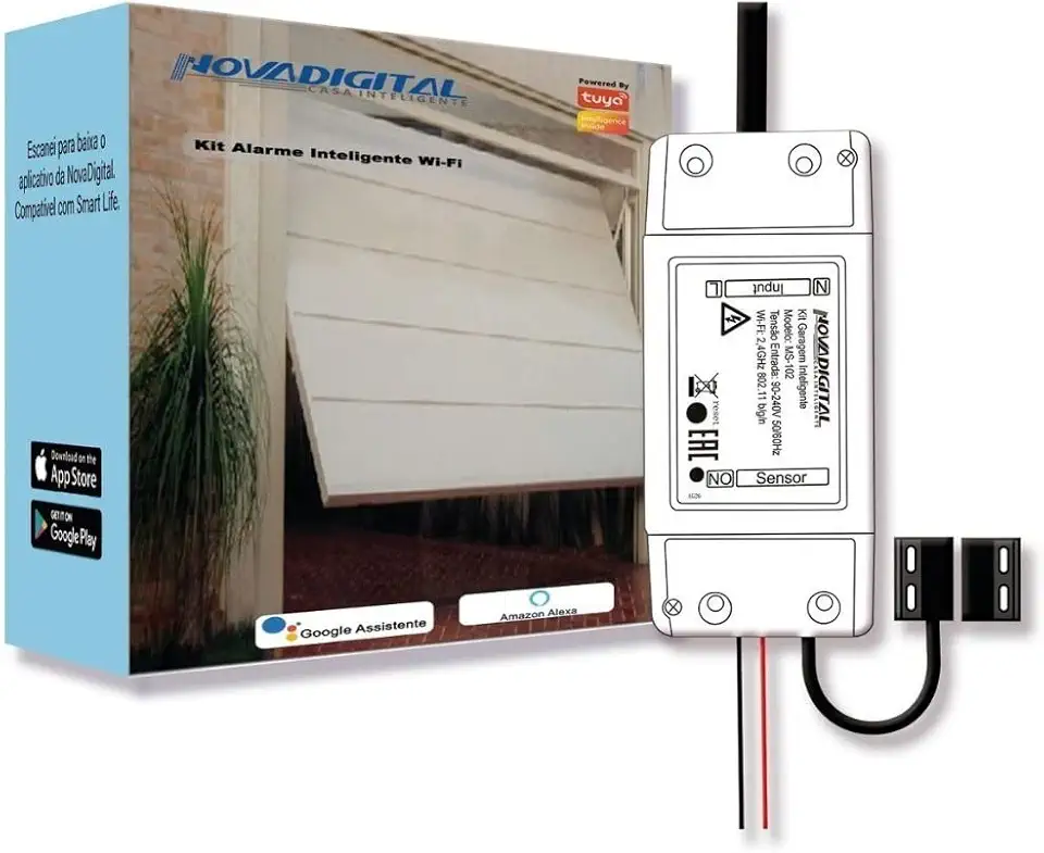 Smart Garagem automação residencial Nova Digital