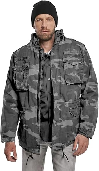 Brandit Mens M-65 Premium All-season Everyday Outdoor Field Jacket