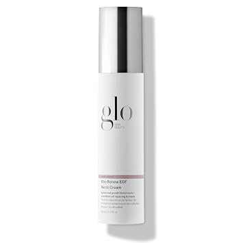 Glo Skin Beauty Bio-Renew EGF Neck Cream - Epidermal Growth Factor Neck + Decollete Cell Repairing Formula, Reduce the Appearance of Wrinkles, Fine Lines Crepey & Sagging Skin